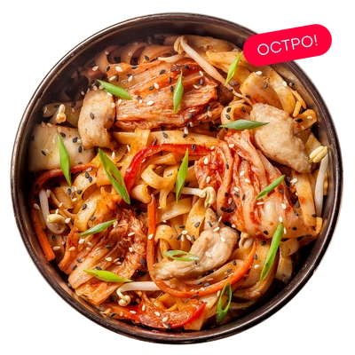 Фирменный WOK Лапша Кимчи