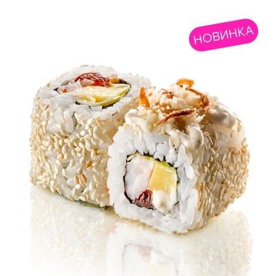 Ролл Цезарь с креветкой