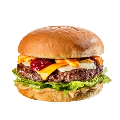 Сырный бро с мраморной говядиной