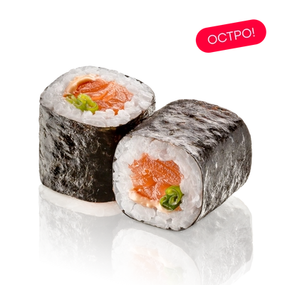 Ролл Лосось, лук, спайс