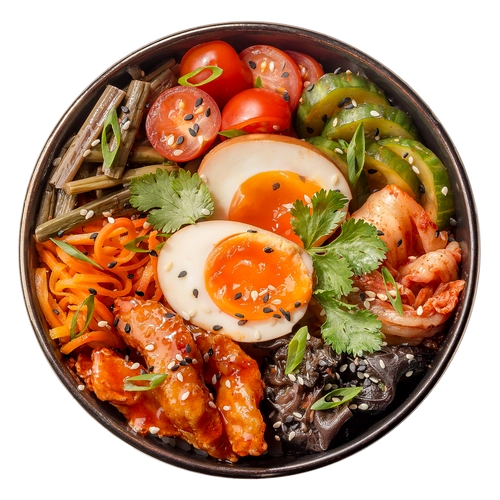 Пибимпап с курицей по-сеульски