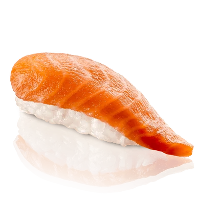 Копченый лосось суши