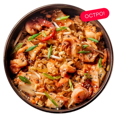 Фирменный WOK Рис Кимчи